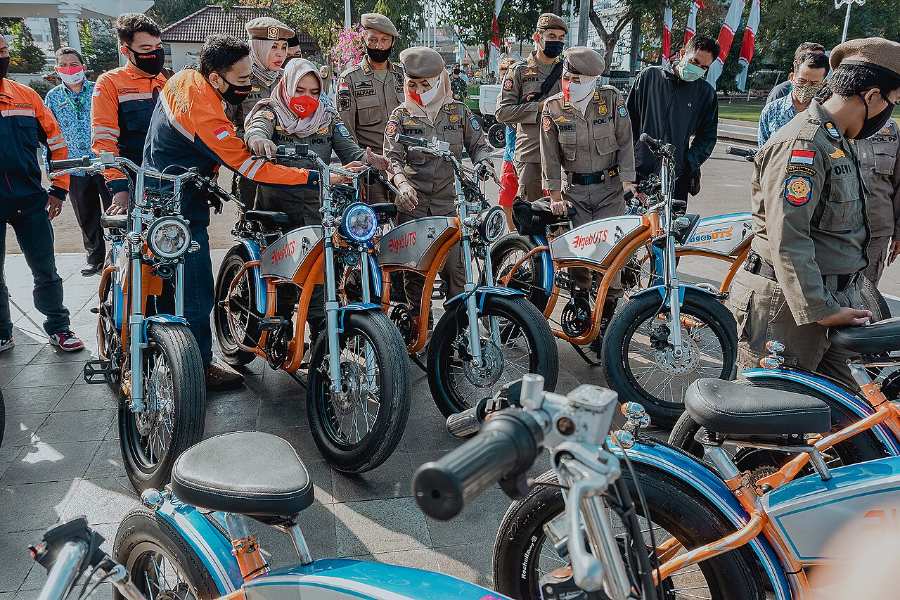 Locally built electric motorcycles
